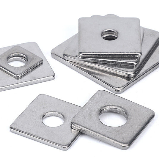 SUS304 Square Hole Washer Din434 Stainless Steel Square Washers