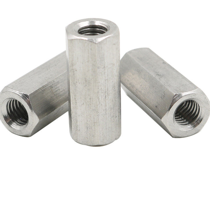 Class4.8  ZYP HDG Long Round Hex Coupling Nuts And Washers