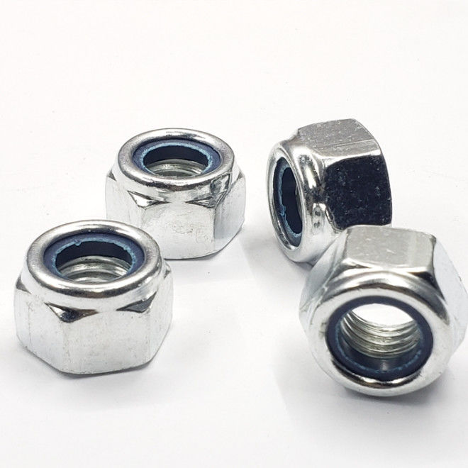 ZYP HDG Black Dacromet M10 Nylon Lock Nuts And Washers