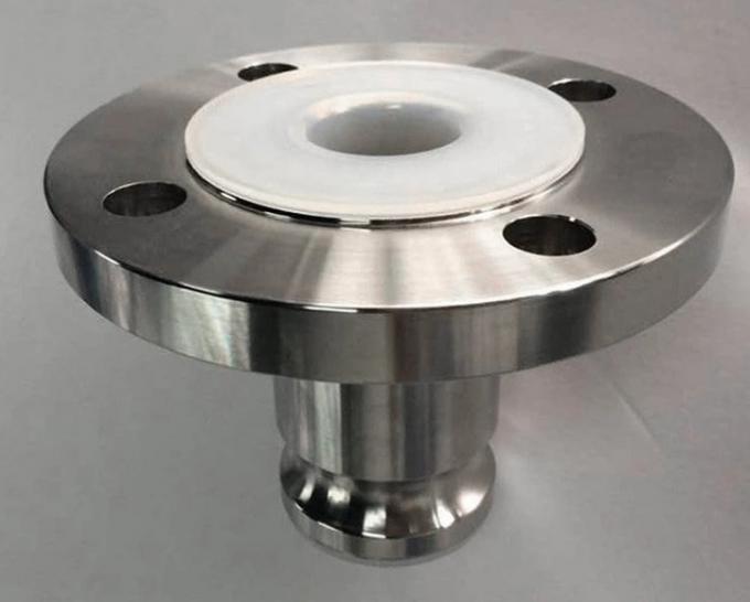 ANSI 150lb 3 Inch Male Camlock Fitting With Flange PTFE Lined